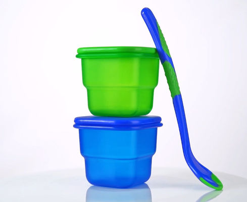 پلاستیک هوا بسته بندی شده 2 عدد BPA با قاشق