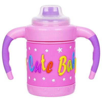 فنجان نوشیدنی کودک 6 ماهه بدون ریختن BPA Free 6oz 160ml