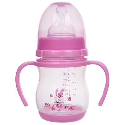 بطری تغذیه کودک با گردن گشاد BPA رایگان PP 6oz