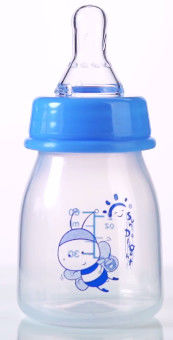بطری تغذیه کودک Mini Standard Neck 2oz 60ml PP Newborn با جعبه پنجره