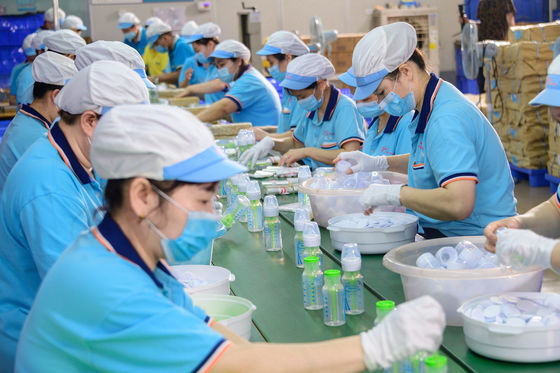 شیشه های لاستیکی سیلیکونی مایع شفاف جریانی سریع