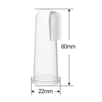 برس مسواک سیلیکونی نوزاد کودک انگشتی