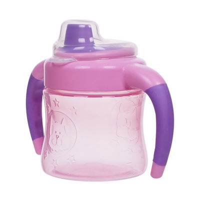 دستگیره دوتایی غیر ریخته 6 ماهه 6 اونس دختران Sippy Cup