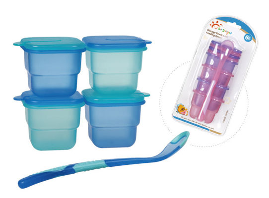 ظروف فریزر مواد غذایی نگهدارنده غذای کودک پلاستیکی و هوای آزاد BPA