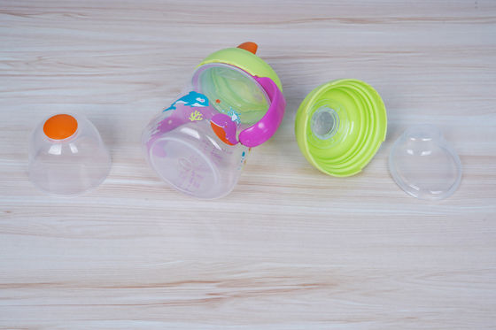 Non Spill 2 In 1 BPA Free 6 Month 6 Ounce Baby Sippy Cup