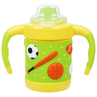 6 ماهه 6 اونس کودکان Soft BPA رایگان انعطاف پذیر کودک Sippy Cup