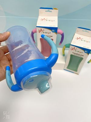 FDA 9 Ounces Baby Sippy Cup با انعطاف پذیر