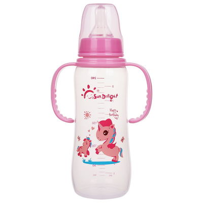 بطری تغذیه کودک 8oz 240ml PP Newborn با دسته دو