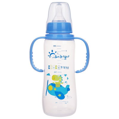 بطری تغذیه کودک 8oz 240ml PP Newborn با دسته دو