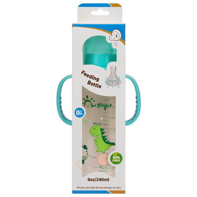 بطری تغذیه کودک 8oz 240ml تازه متولد شده با دو دستگیره